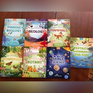 The Good and The Beautiful K-2 companion Science activity books.
